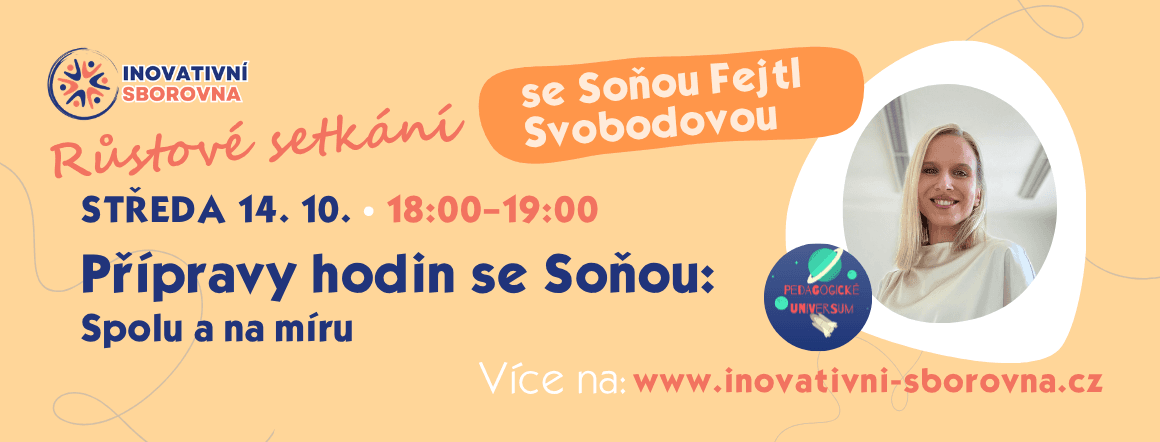 Přípravy hodin se Soňou: Spolu a na míru